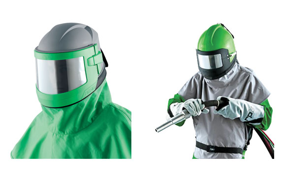 Casques de sablage